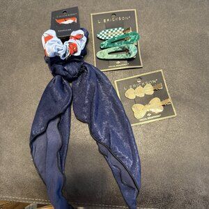 L. Erickson Lot of 6 Hair Accessories Colorful Aesthetic Minimalist Stylish NWT